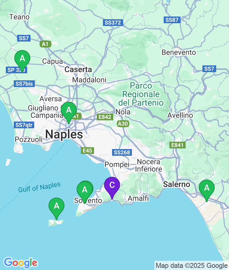 Positano Available Airport Options